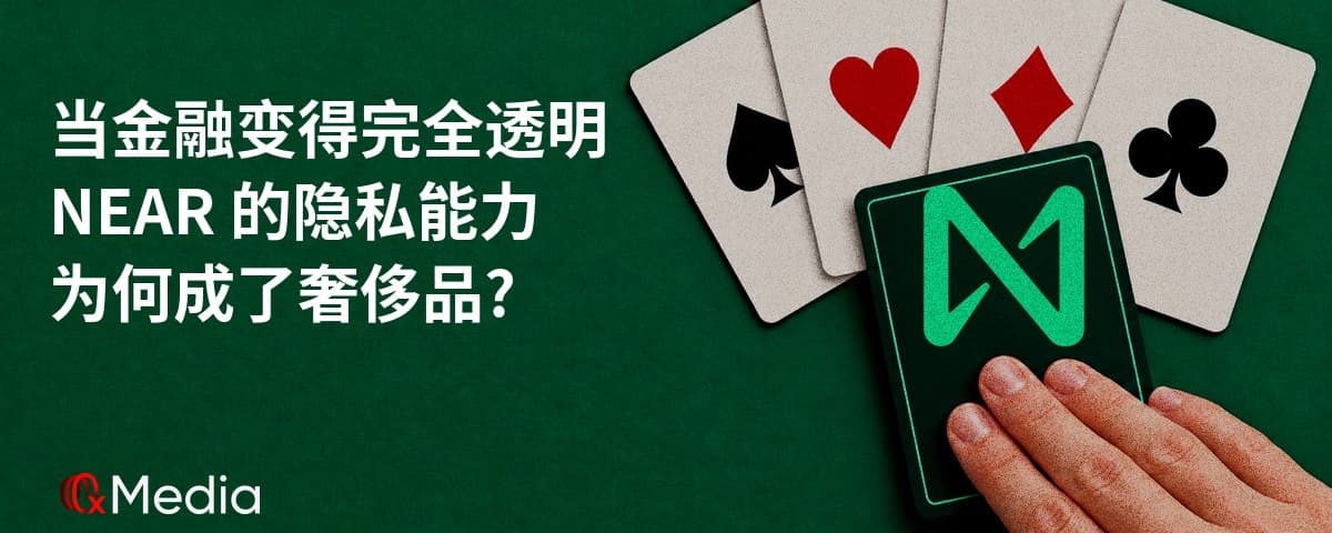 当金融变得完全透明，Near 的隐私能力为何成了奢侈品？