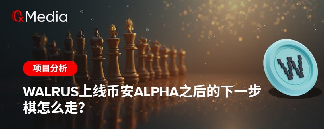 Walrus上线币安Alpha之后的下一步棋怎么走?