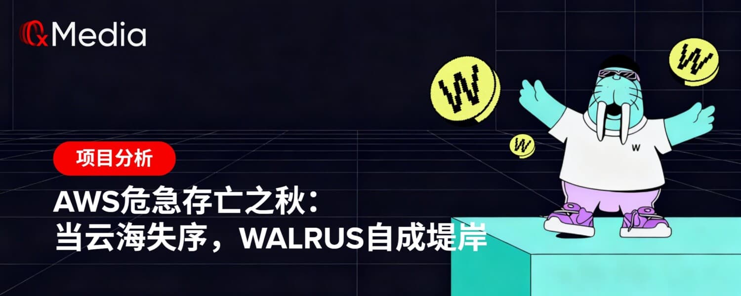 AWS危急存亡之秋:当云海失序,Walrus自成堤岸