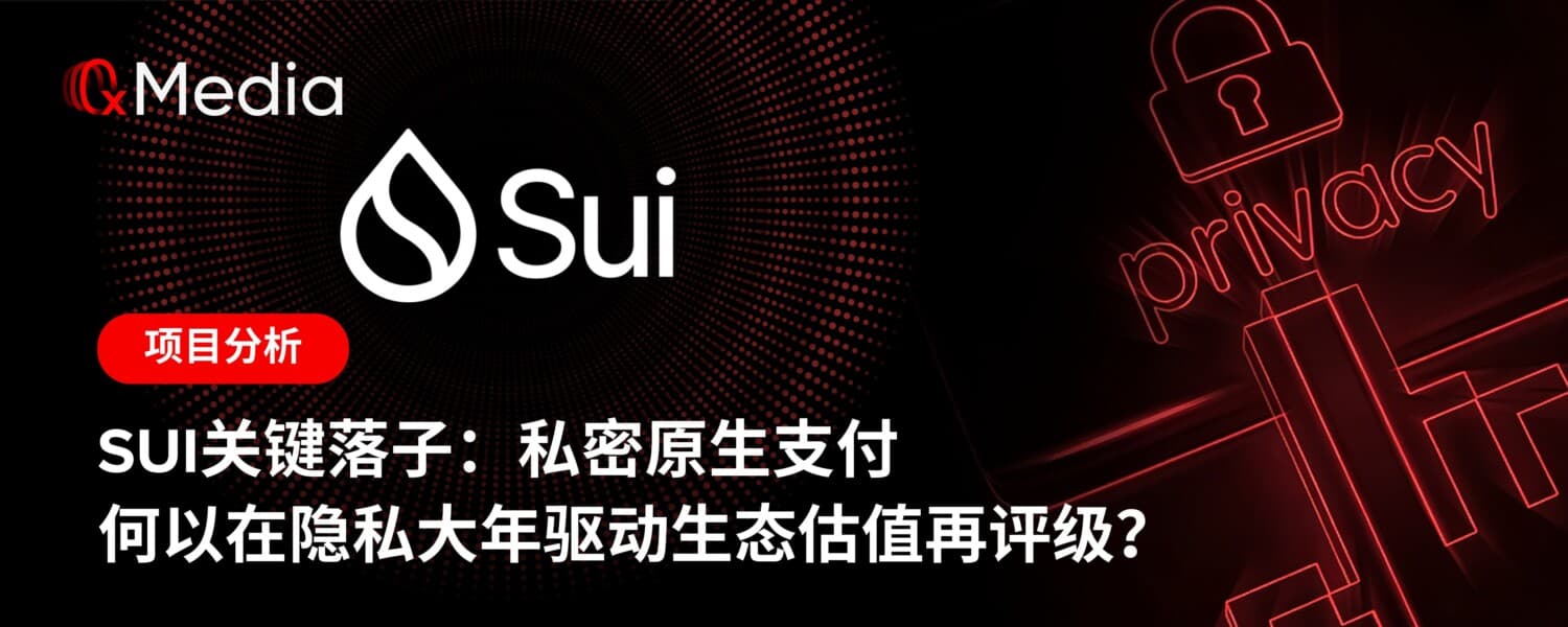 Sui关键落子:私密原生支付何以在隐私大年驱动生态估值再评级?