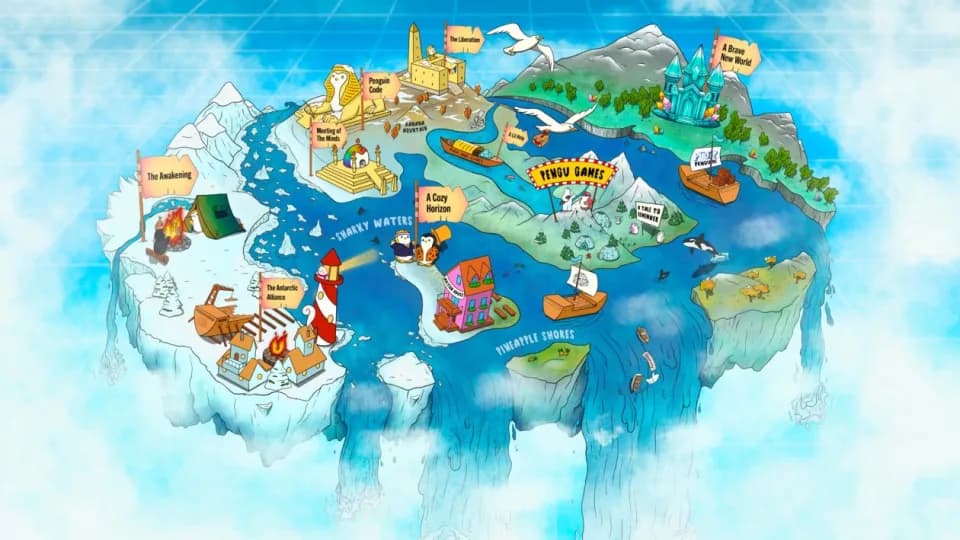 Pudgy Penguins’ NFT sales surge 500% on mystery map